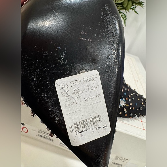 Alexander McQueen Crystal Embellished Mesh 90mm Stiletto Boots - Picture 12 of 14